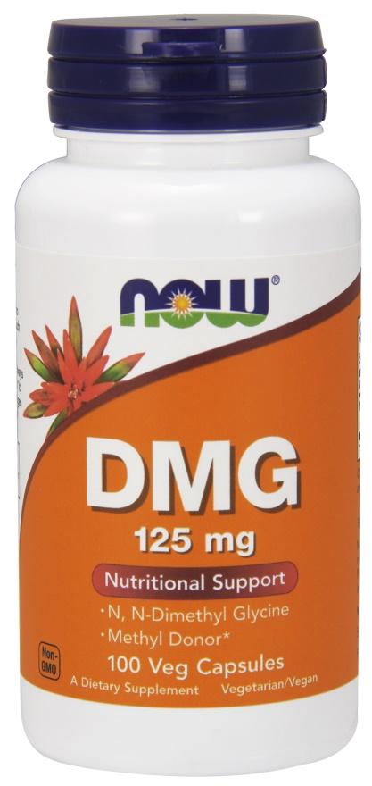 DMG 125mg 100VC Now Foods