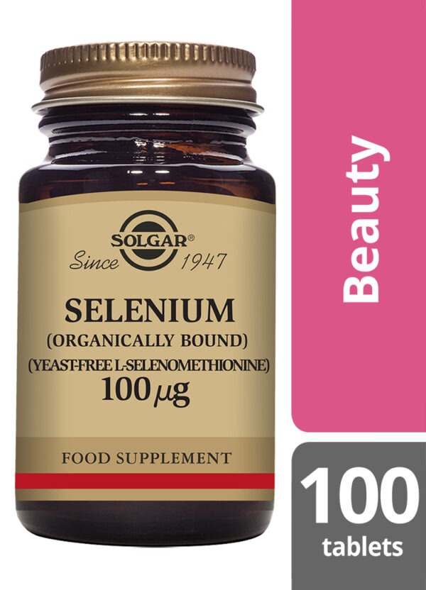 Selenium 100ug (Yeast Free) 100Tablets