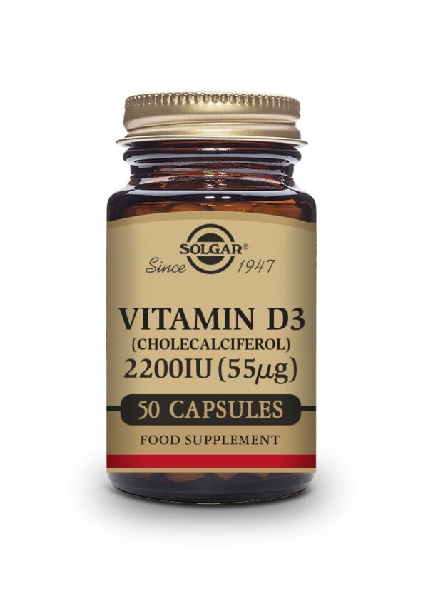Vitamin D3 2200iu (55ug) Veg Capsules