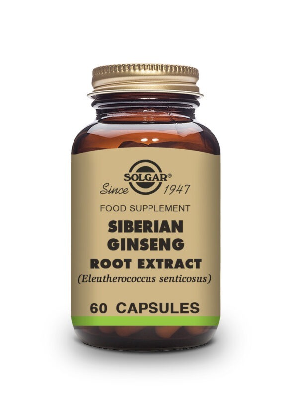 Siberian Ginseng Root Extract 60V Capsules