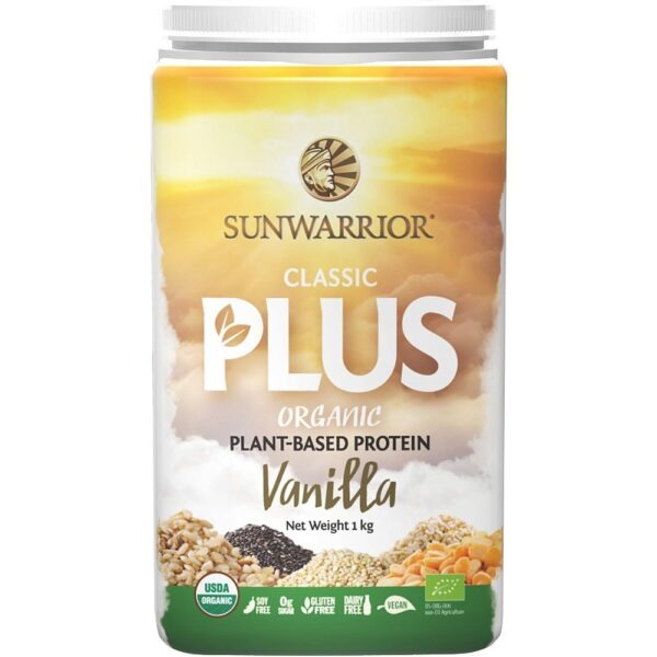 Sunwarrior Protein Powder | Sunwarrior Classic Plus Vanilla Protein