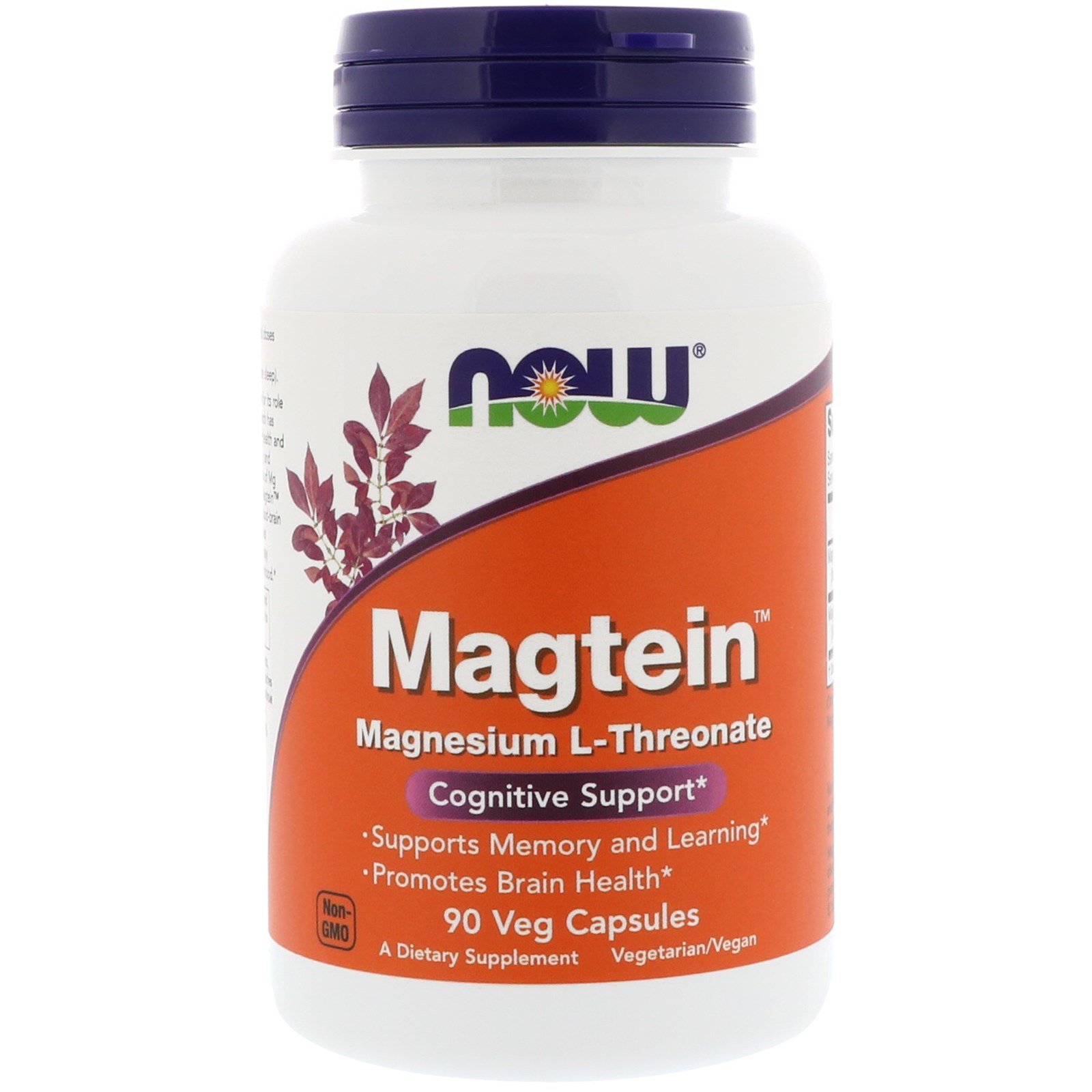 Magtein Magnesium L-Threonate 90V Caps