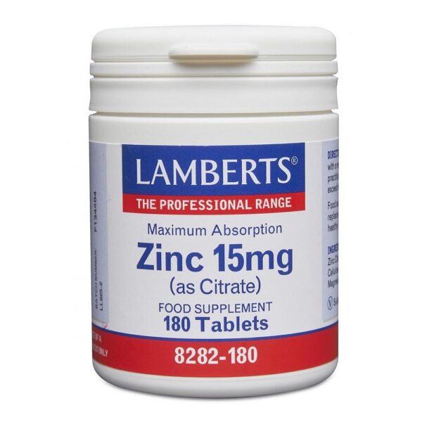 ZINC 15mg (as Citrate)