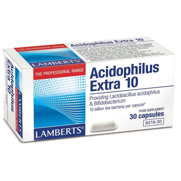 Acidophilus Extra 10 Lamberts 10 billion live bacteria