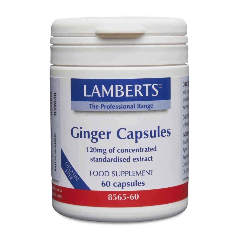 GINGER CAPSULES (Ginger Root 14