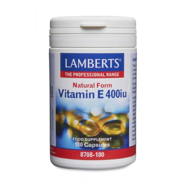 Natural Vitamin E 400iu Lamberts