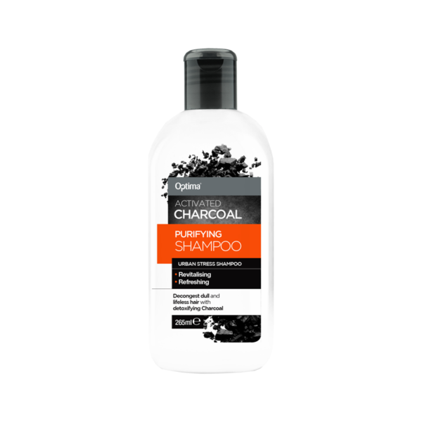 optima activated Charcoal Shampoo 265ML