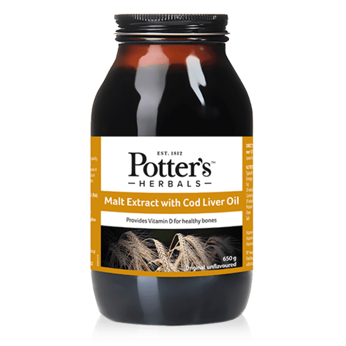 Potter’s Herbals Malt Extract with Cod Liver Oil