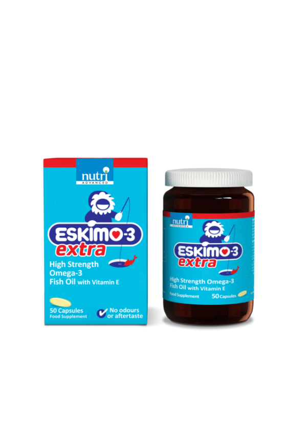 Eskimo-3 Extra 50 Capsules - High Strength Fish Oil