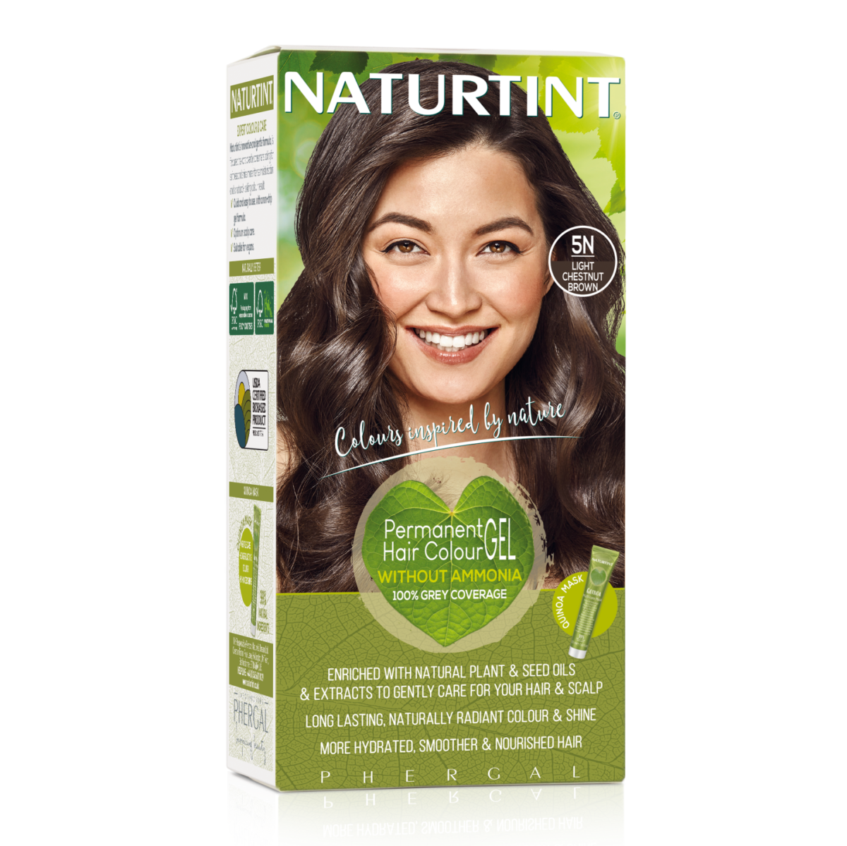 Naturtint Permanent Hair Colour 5N Light Chestnut Brown