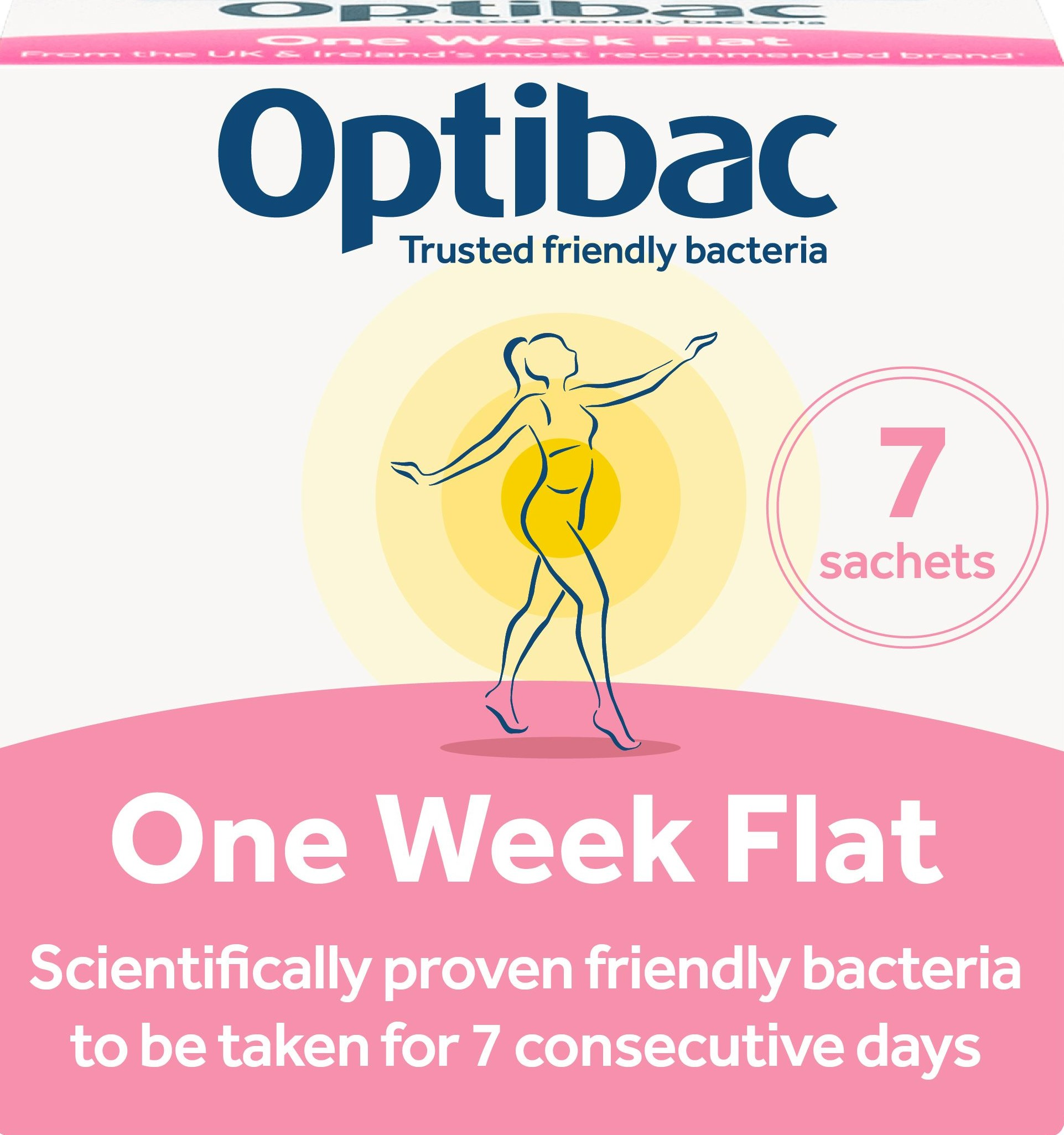 OptiBac One Week Flat 7 Sachets