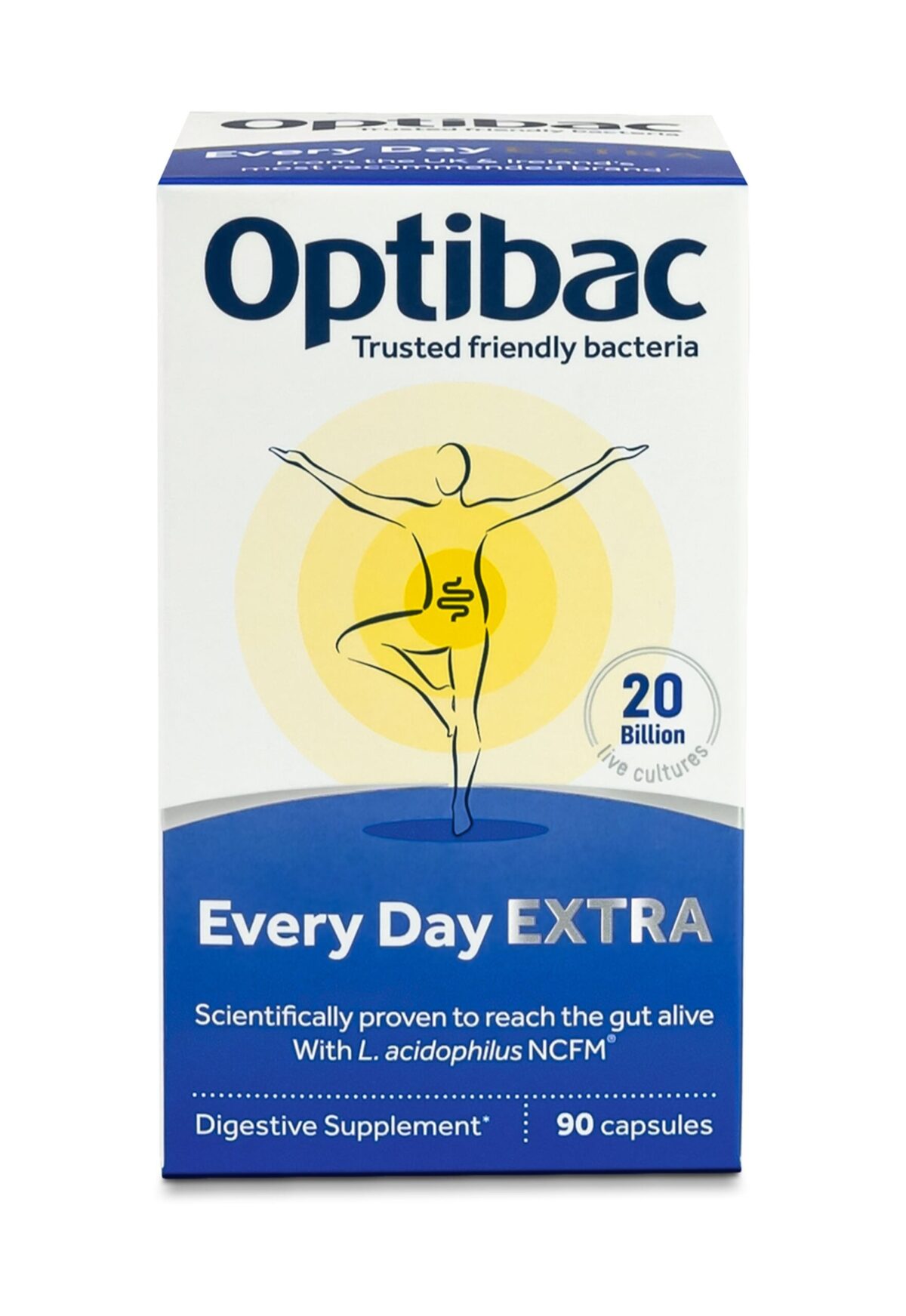 Supplement needs - OptiBac For Every Day EXTRA 90Capsules