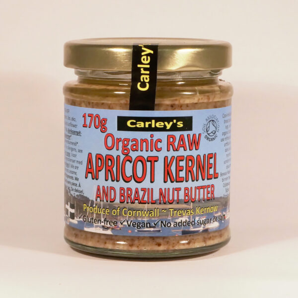 Carley’s Organic Raw Apricot Kernel butter