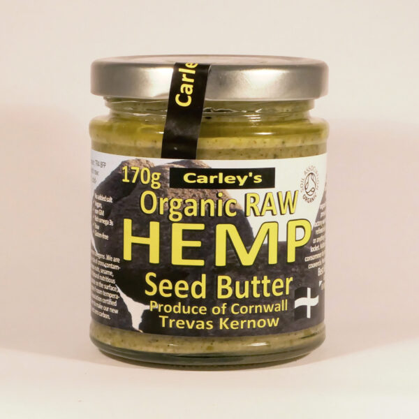 Carley’s Organic Raw Hemp Seed Butter