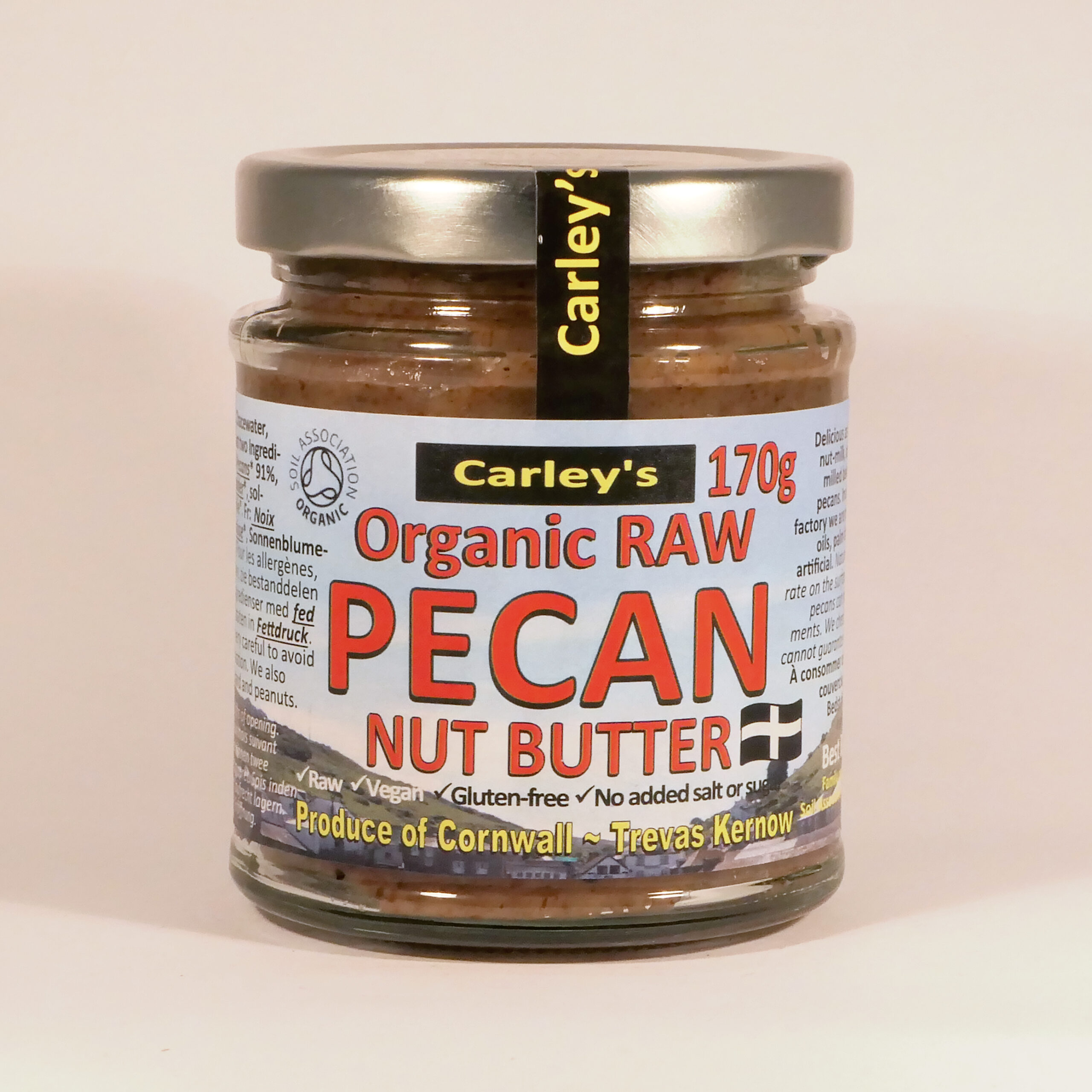 Carley’s Organic Raw Pecan Butter