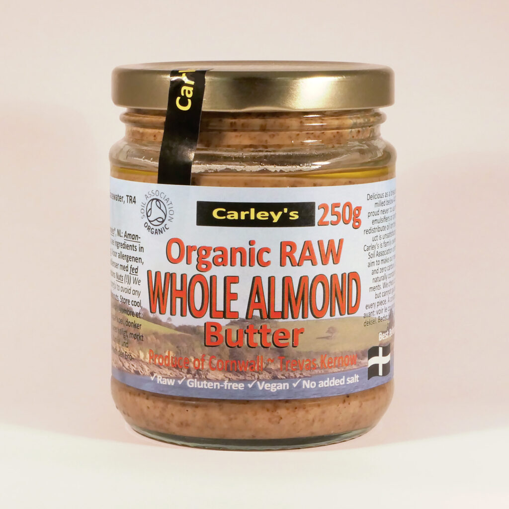 Carley’s Organic Raw Whole Almond Butter