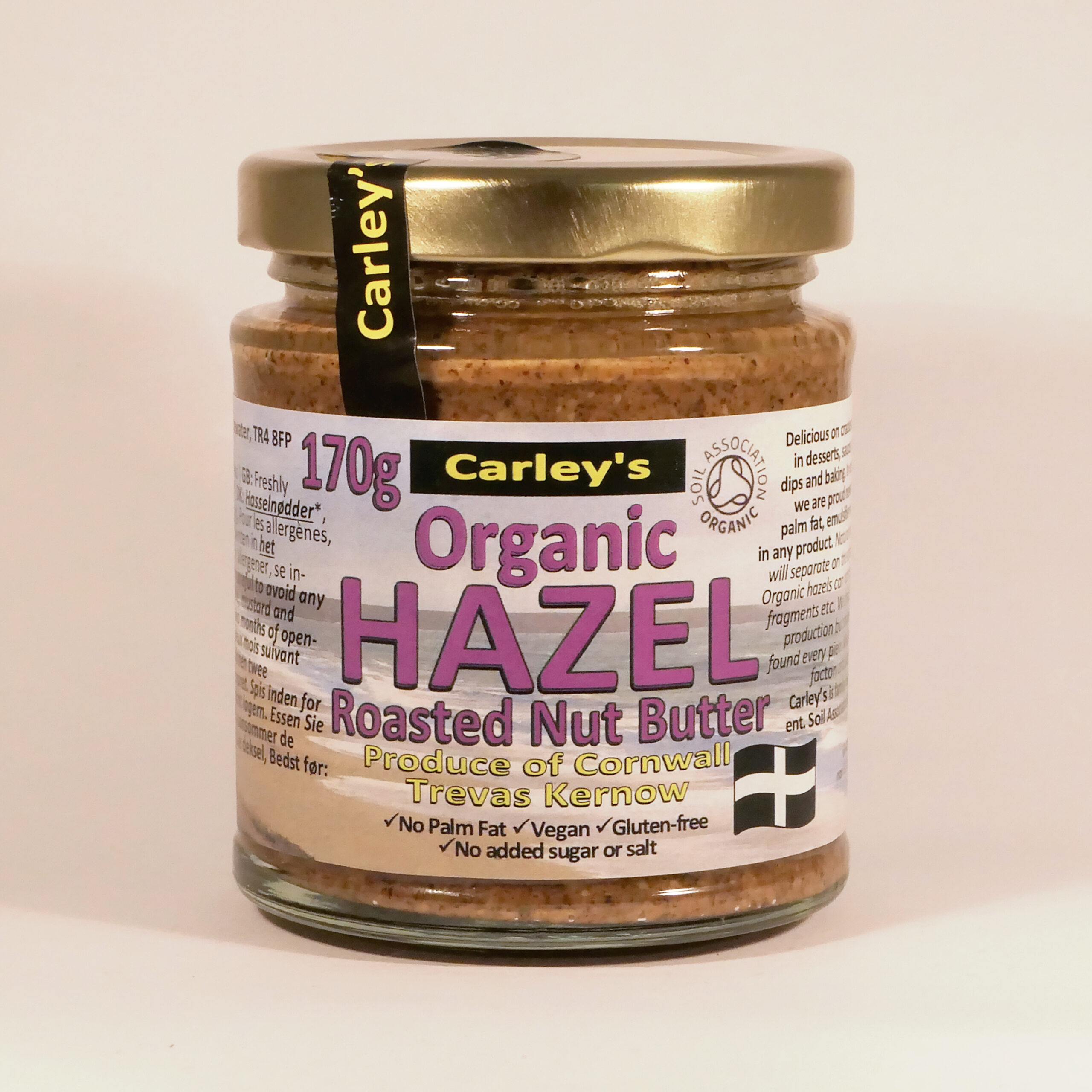 Carley’s Organic Hazel Roasted Nut Butter