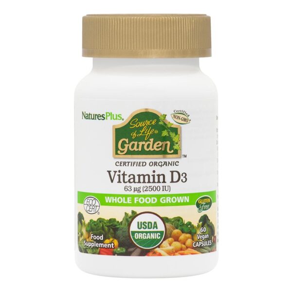 Sol Garden Vitamin D3 Vegan 2500IU