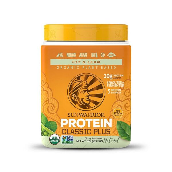 Sunwarrior Protein Powder | Sunwarrior Classic Plus Protein Natural 375g