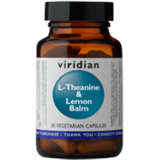 L-Theanine (200mg) and Lemon Balm Veg Caps
