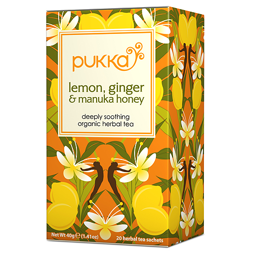 Pukka Tea Organic Lemon Ginger & Manuka