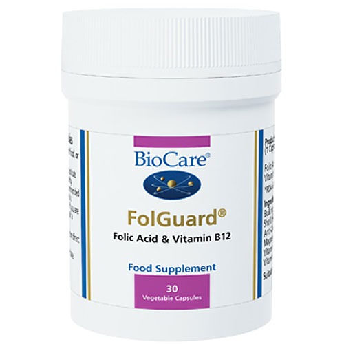 BioCare FolGuard Folic Acid & Vitamin B12