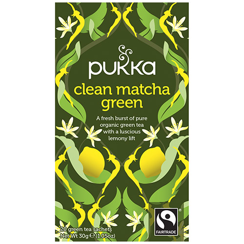 Pukka Tea Organic Clean Matcha Green