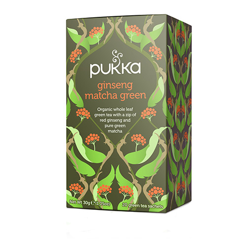 Pukka Tea Organic Ginseng Matcha Green