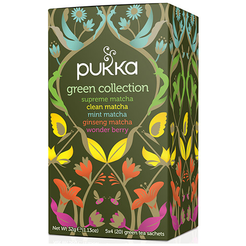 Pukka Tea Organic Green Collection