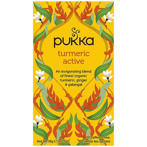 Pukka Tea Organic Turmeric Active
