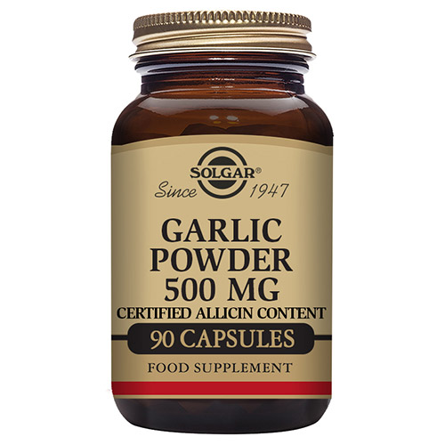Garlic Powder 500mg 90Vegetable Capsules