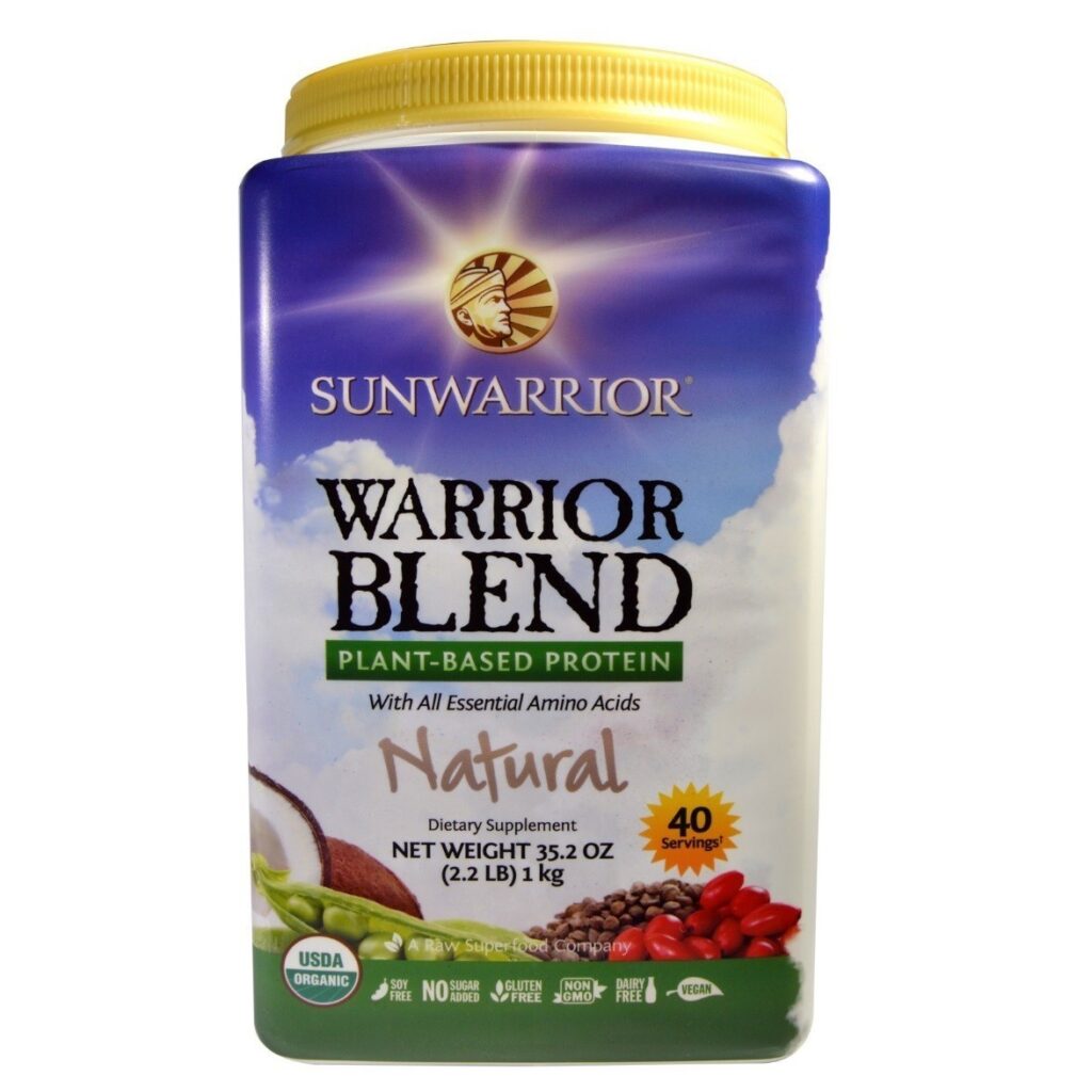 organic protein powder | Organic Warrior Blend Natural protein