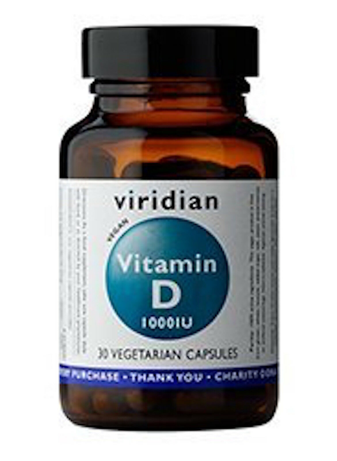 Vitamin D3 (Vegan) 1000iuVeg Caps