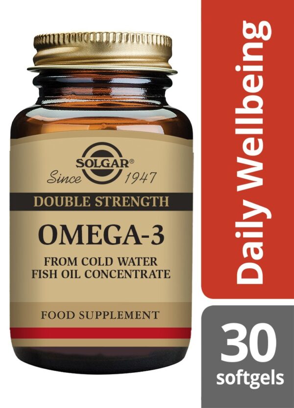Solgar Double Strength Omega 3 Softgels
