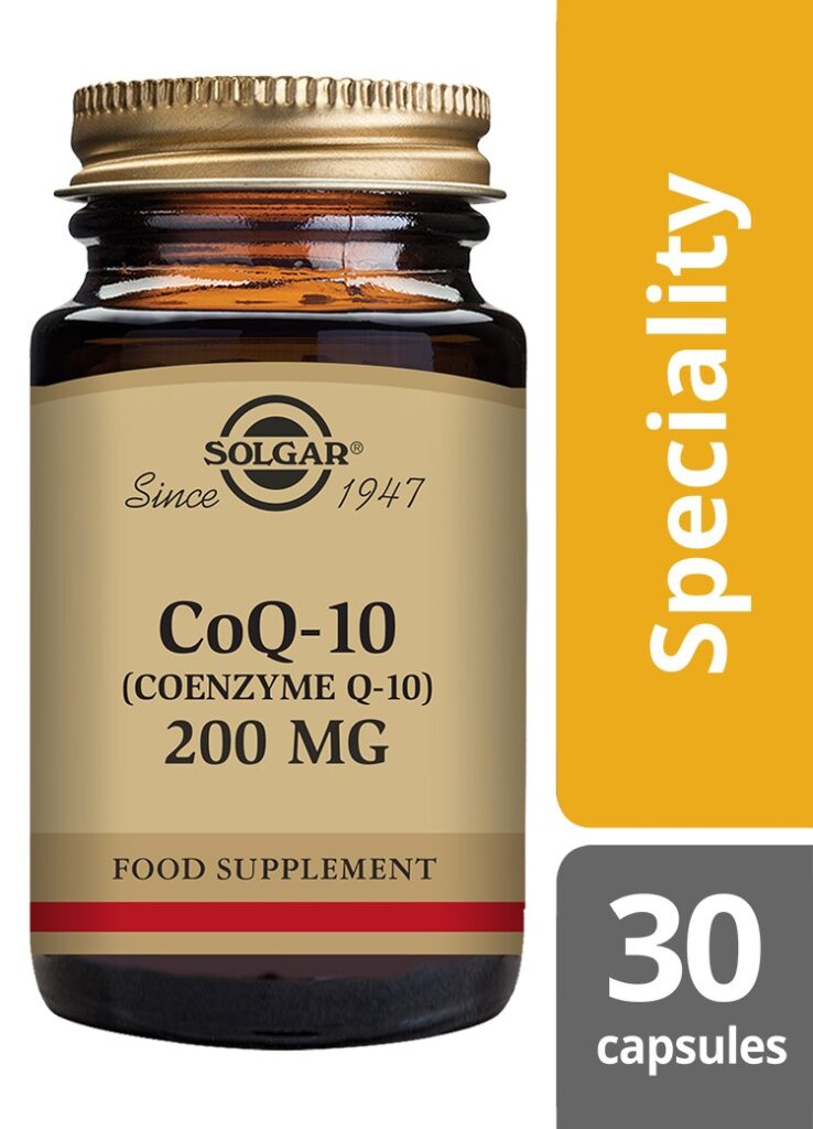 CoQ-10 200mg 30Vegetable Capsules