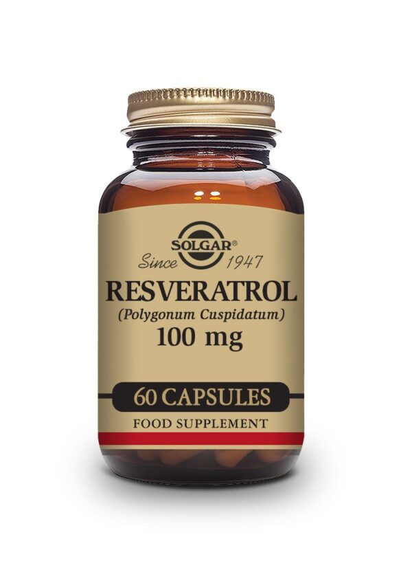 Resveratrol 100mg 60Vegetable Capsules