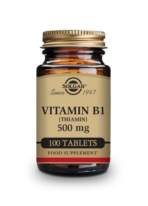 Solgar Vitamin B1 500mg (Thiamin) 100 Tablets