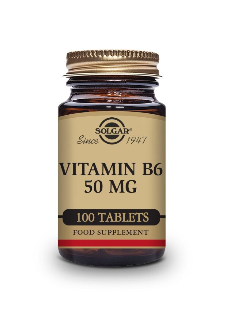 Solgar Vitamin B6 50mg 100 Tablets