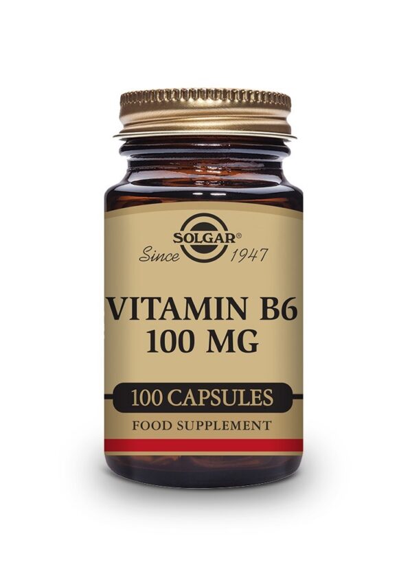 Vitamin B6 100mg 100Vegetable Capsules