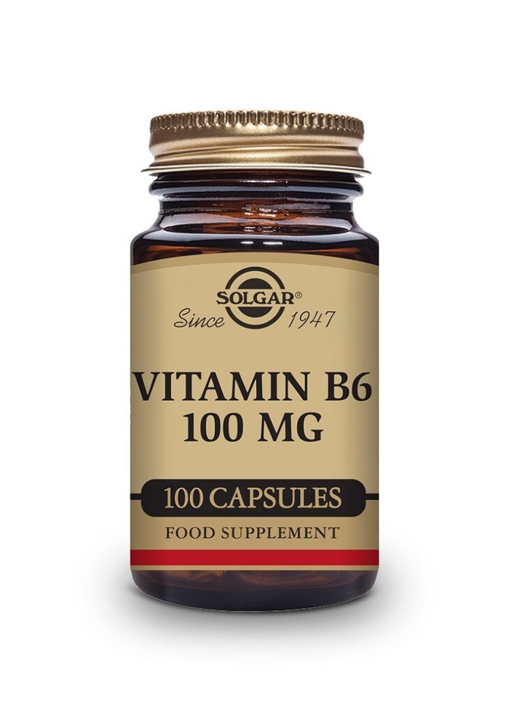 Vitamin B6 100mg 100Vegetable Capsules