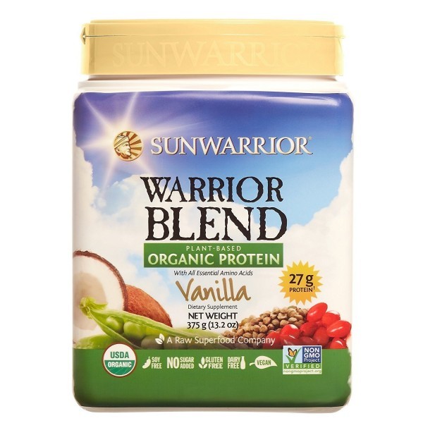 Sunwarrior Blend Organic Protein Vanilla 375g