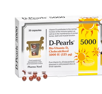 D- Pearls (Bio Vitamin D3) 5000IU 30Capsules