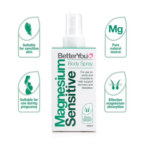 better you Magnesium Sensitive Body Spray 100ml