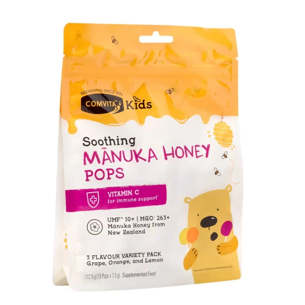 Manuka Honey Vitamin C Lollipops 15Pops