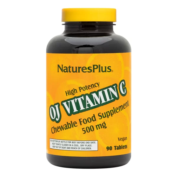 NaturesPlus Orange Juice C 500 mg Chewable