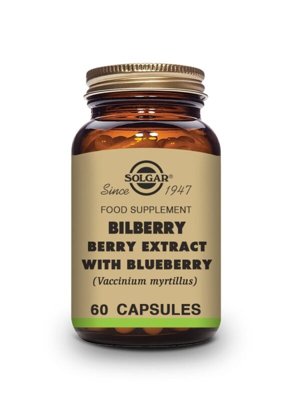 Solgar Bilberry Berry Extract with Blueberry