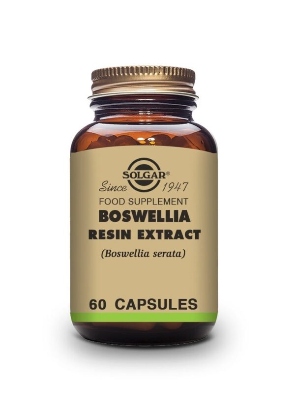Solgar Boswellia Resin Extract 60 Vegetable Capsules