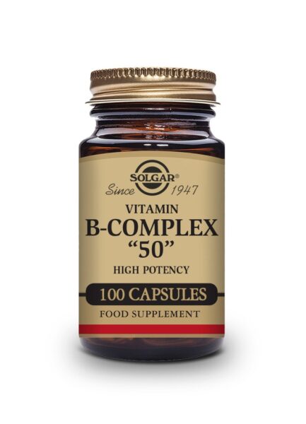 Solgar Vitamin B Complex 50mg 100 Capsules