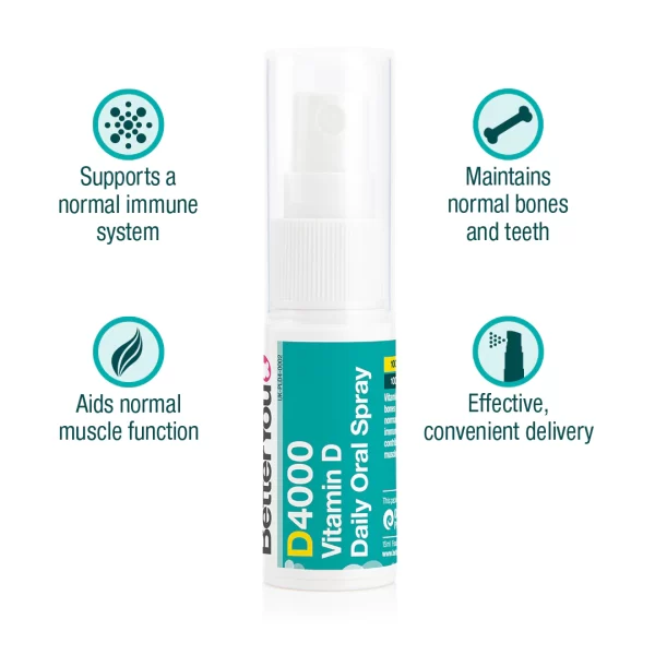 better you D4000 Vitamin D Oral Spray