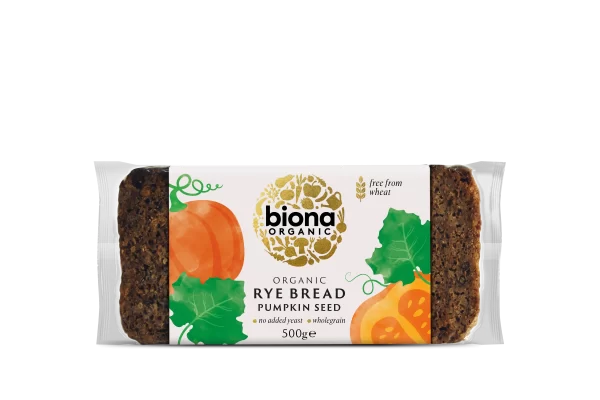 Biona Organic Rye Bread Pumpkin Seed